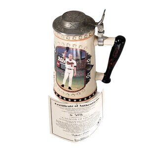 Cal Ripken Jr. Stein A League His Own Orioles 2131 Longton Crown COA G2016